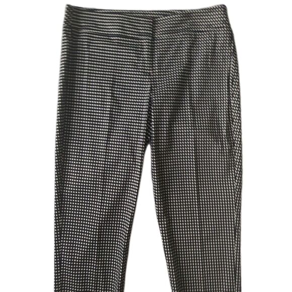 Talbots Petite Pants Women 2p Polka Dots Signature Black And White B&W 2P - Picture 5 of 10